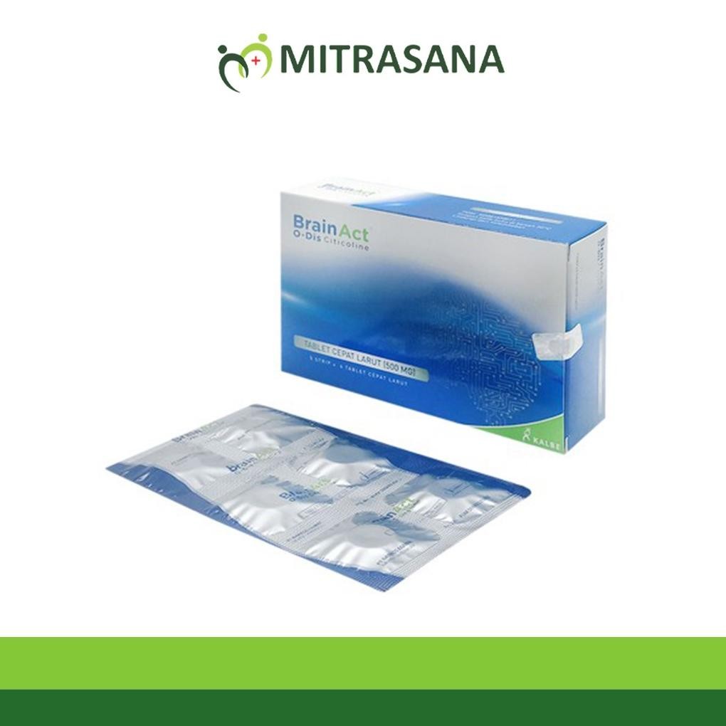 Brainact O-Dis 30 Tablet | Brainact 500 Mg 30 Tablet Original