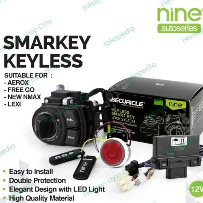 Keyless Vario 150 OLD NEW  original 9Nine / Smart Key Vario 150 9Nine / Keyless Beat fi 9Nine / Keyl