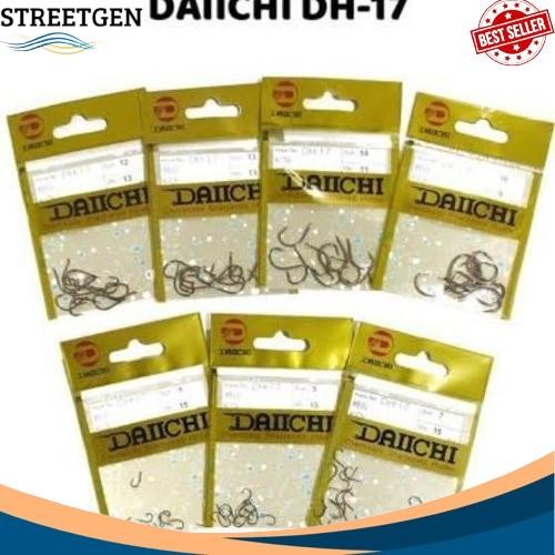 Termurah MATA KAIL DAICHI "DH-17" (KOI) (Brown Tanpa Lubang)