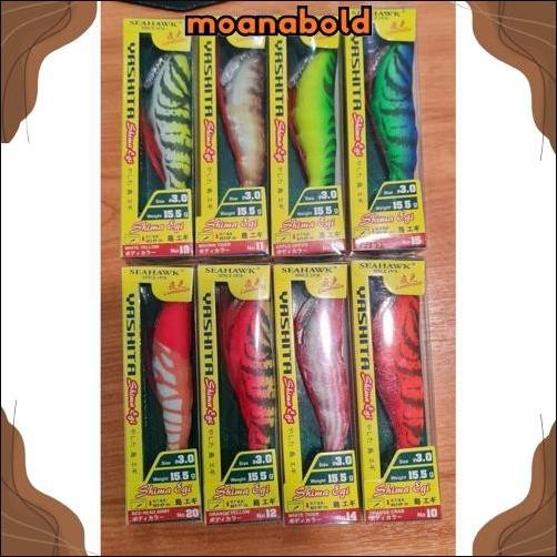 COD Lure SEAHAWK SQUID JIG YASHITA SHIMA EGI