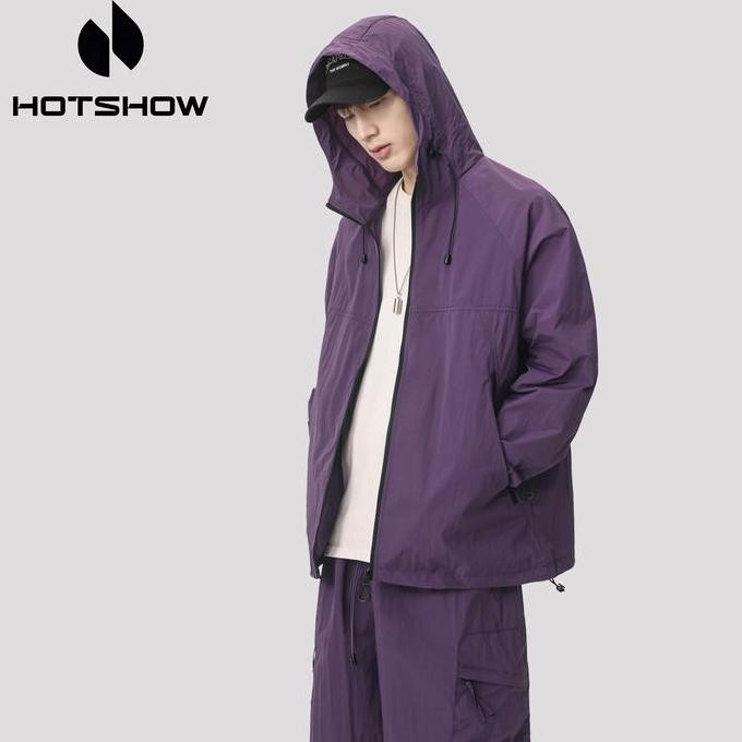 Jaket Olahraga Pria Jaket Anti UV Jaket Motor Tahan Angin Tahan Noda Minyak Tahan Air Outdoor Sport 