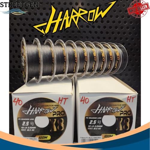 GROSIR PE. BRAIDED LINE HARROW PRO X8 - 100m Conecting