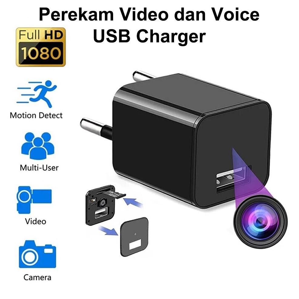 HD 1080P CCTV Kamera USB charger M1 Mini Kamera Pengintai Video recording camcorder Motion Detection