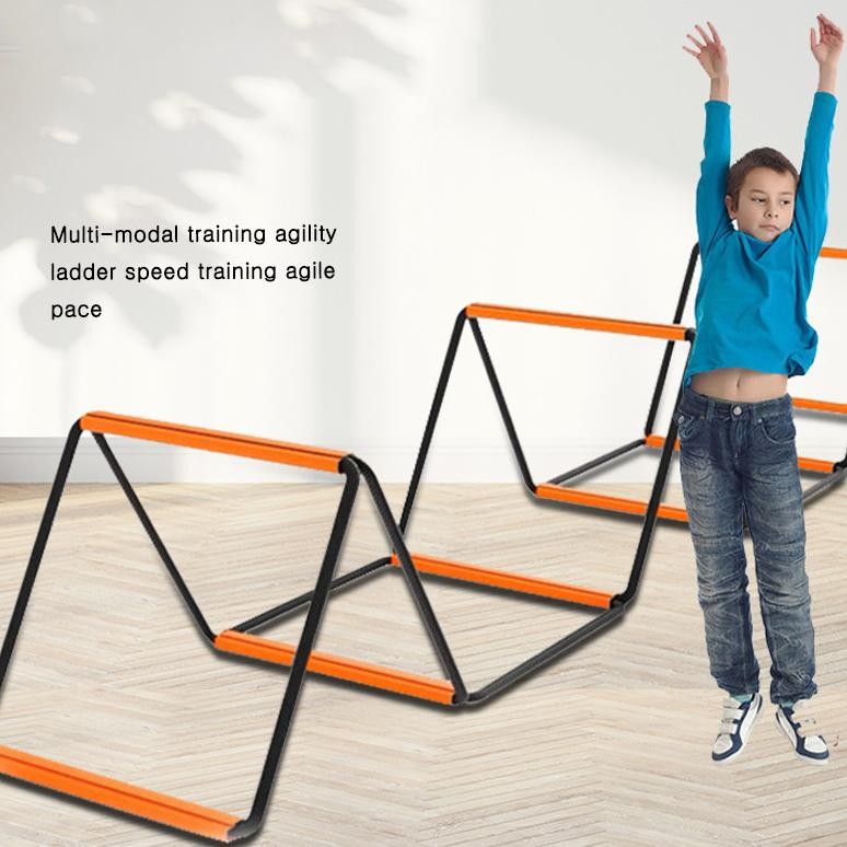 8 Knots 3,2 Meter Agility Ladder Dapat Dilipat Agility Speed Ladder Untuk Latihan Kecepatan Sepakbol