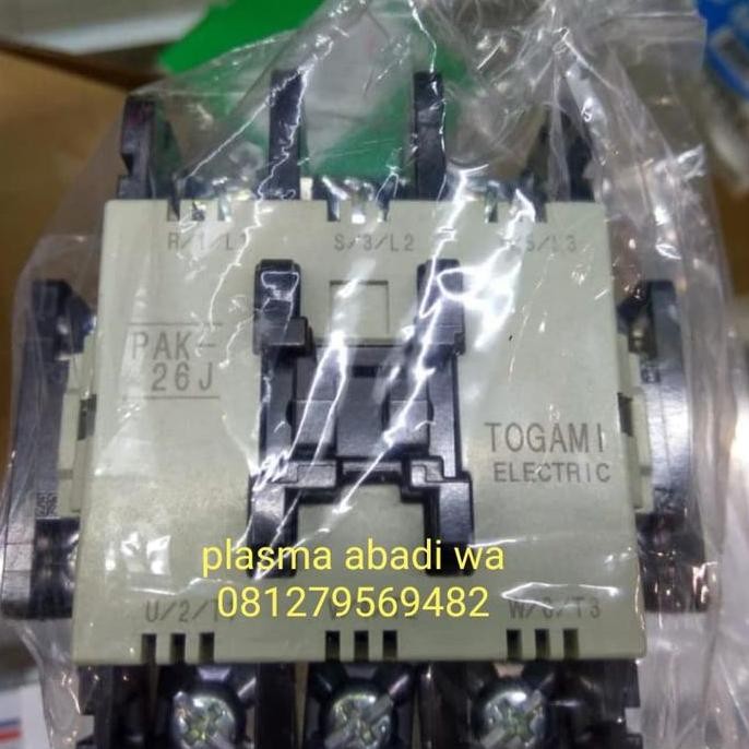 Promo Contactor TOGAMI ELECTRIC PAK-26J COD