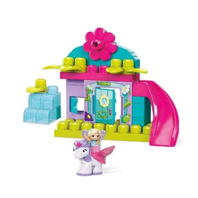 Mega Bloks First Builders Lil' Fairies Enchanted Cottage GKX80