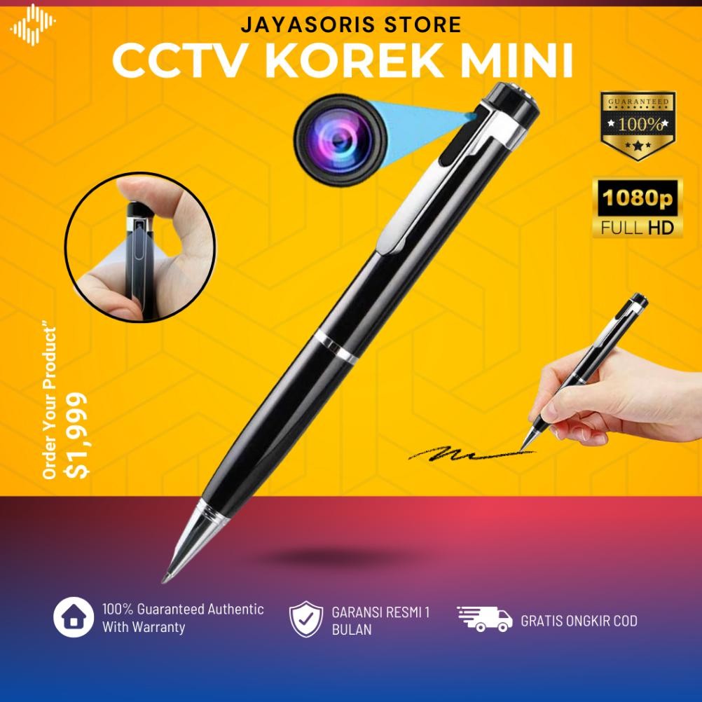 PULPEN KAMERA MINI CCTV TANPA WIFI SPY CAM CAMERA MINI KAMERA PENGINTAI MINI KECIL TERSEMBUNYI MURAH