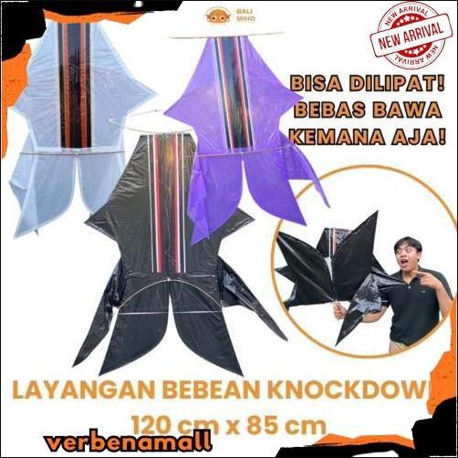 Paling Murah Layangan Bebean 1.2 meter x 85 cm - Layangan Bebean Knockdown - Layangan Bali - Layanga