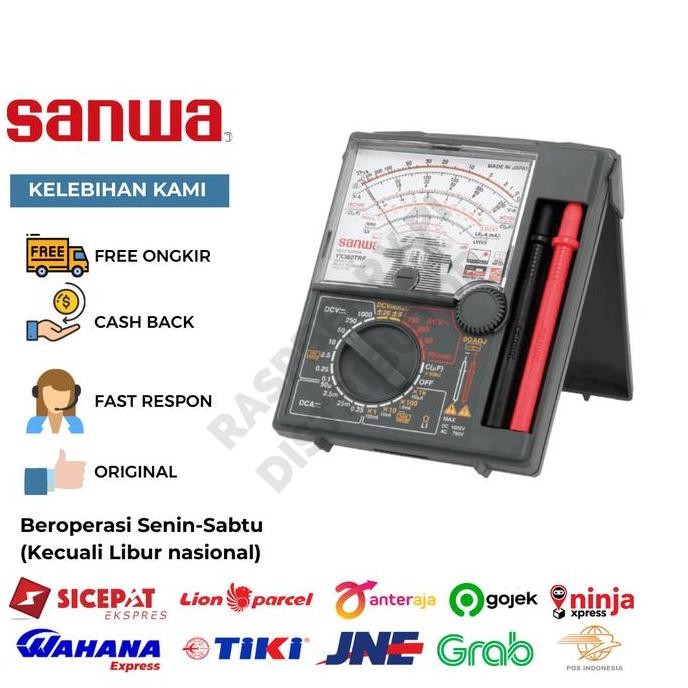 TERMURAH - SANWA YX360TRF MULTIMETER AVOMETER ANALOG YX 360TRF YX-360TRF ORIGINAL