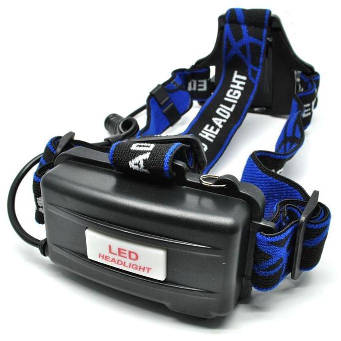 Paket Senter kepala LED Senter LED Headlamp LED Cree XML-T6 HD-LD