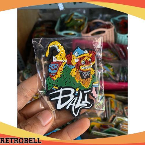 COD Magnet Karet Tradisi Bali - Magnet Karet Barong Bali - Magnet Pulau Bali - Magnet Kulkas Bali - 