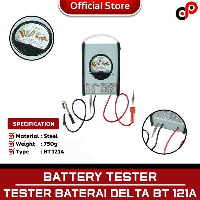 TERMURAH - Battery Tester | Tester Baterai Delta BT 121A