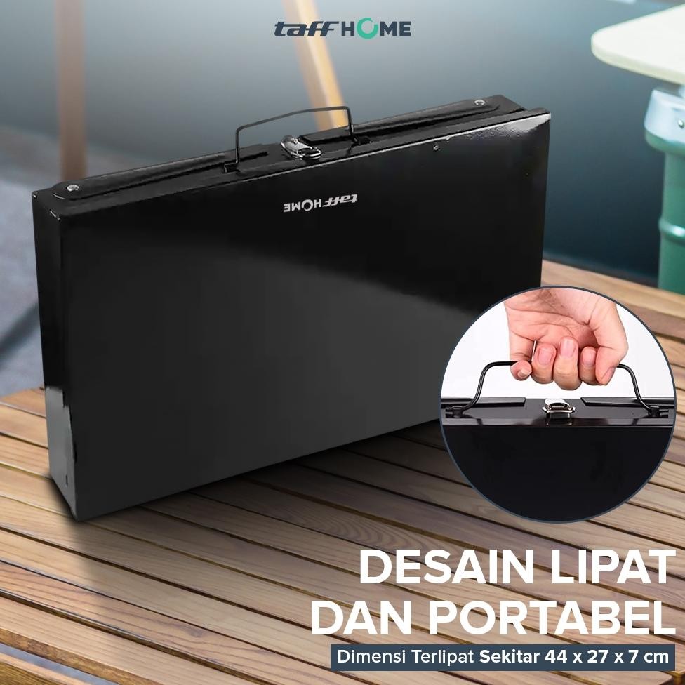 Alat Panggangan BBQ Grill Pan Korean Wajan Anti Lengket Alat Panggang Arang model lipat Alat Masak K