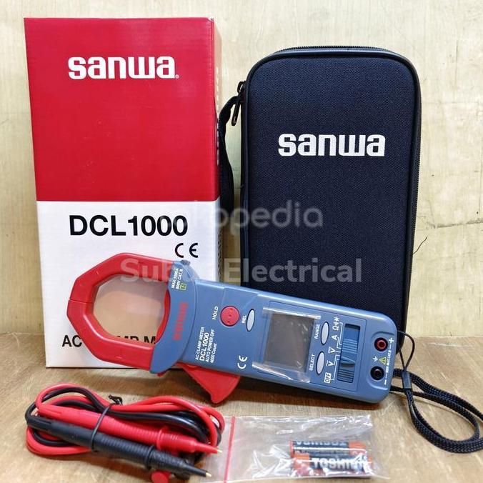 PROMO DISKON - SANWA DCL 1000 digital tang ampere clamp ampere sanwa BARU & ORIGINAL