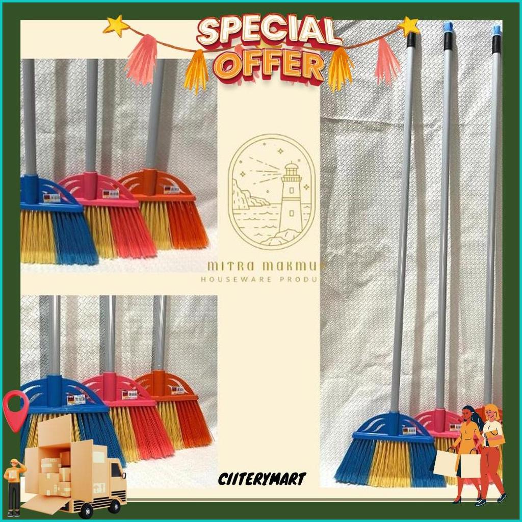 Sapu Lantai Nilon Nagata Sapu Pembersih Lantai Terbaik Floor Broom Nylon 8517 Kw 0717 Ngt Cod