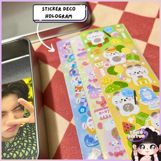 TIN CASE DECO ODD BUT CUTE KOTAK KALENG TEMPAT PHOTOCARD PC STORAGE DESIGN MURAH