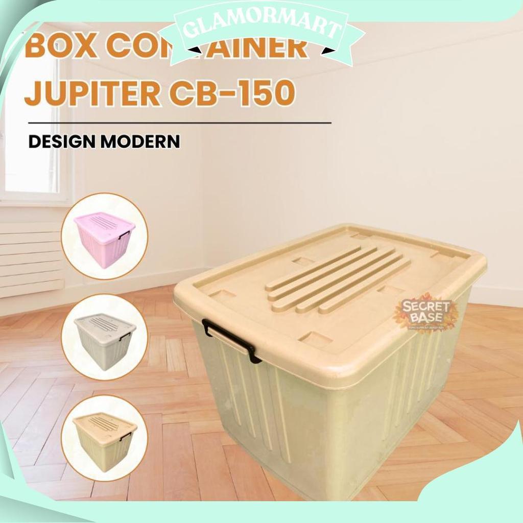 Box Container 150 Liter + Roda - Kontainer Box / Container Box Plastik Ori