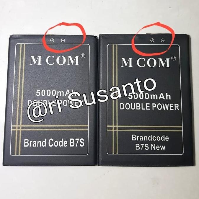 DB36>> Baterai MCOM for Brandcode B7S Double Power 5000mAh