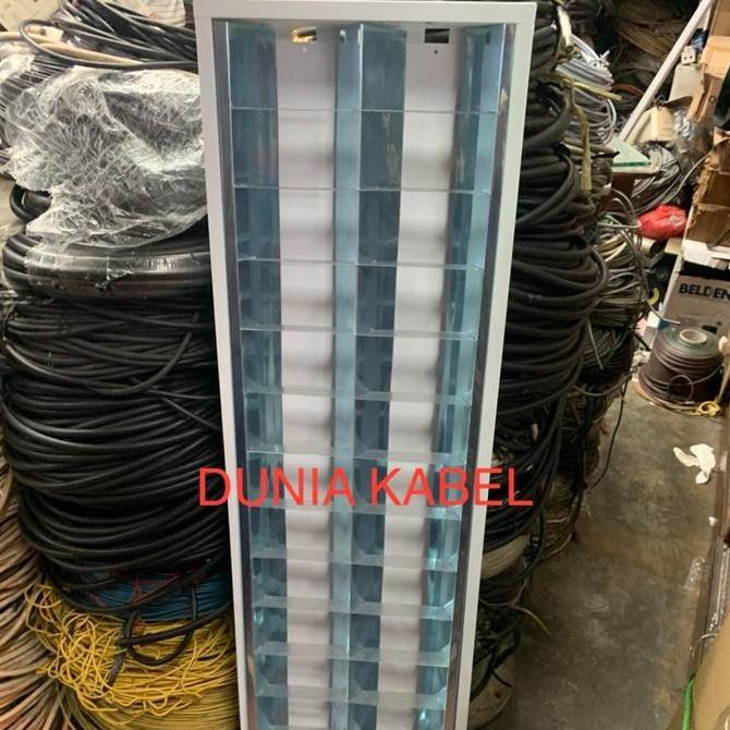 Set Kap Lampu neon LED RM 2x36 2 x 36 watt 120CM Philips HT