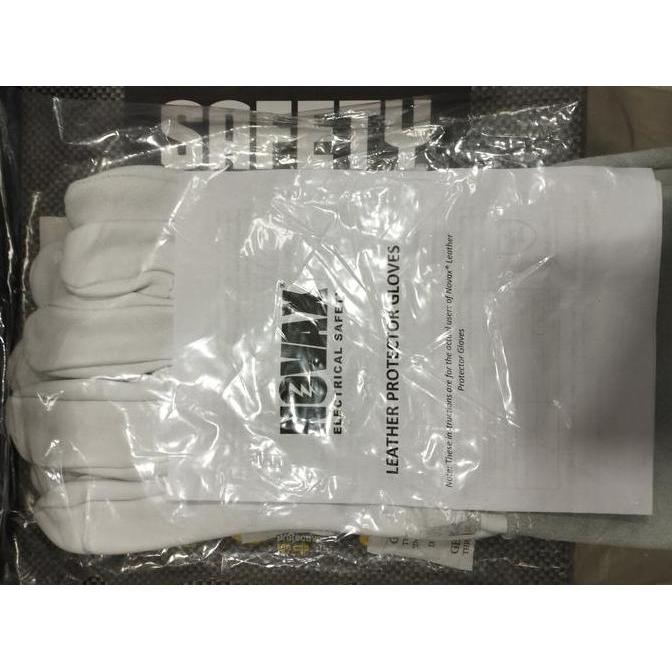Novax Protection Gloves (Leather Protector) Tanpa Tali Hitam