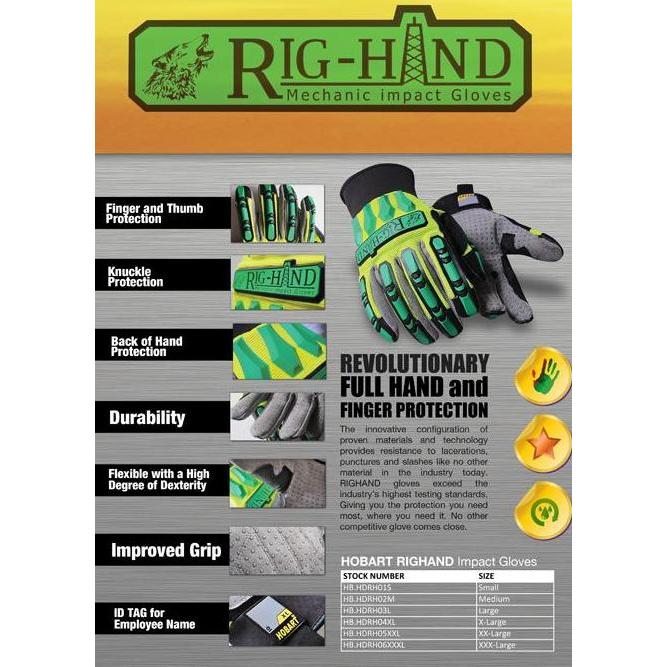Sarung Tangan Keselamatan ; Mechanic Safety Gloves - En 388