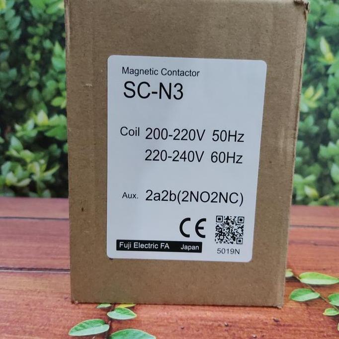 Magnetic Kontaktor Fuji Scn3 Sc-N3 Fuji Sc-N3 Scn3