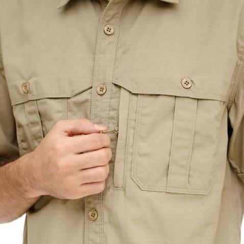 Kemeja Eiger Blck Borneo Kalamantara Ss (H338)