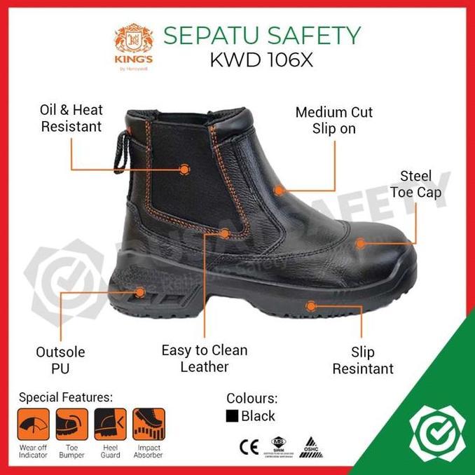 Sepatu Kerja Safety Kings Kwd 106X