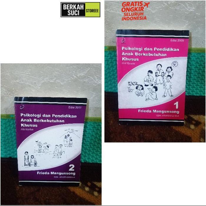 Diskon Psikologi Dan Pendidikan Anak Berkebutuhan Khusus Jilid 1 Da 2  By Frieda Mangunsong
