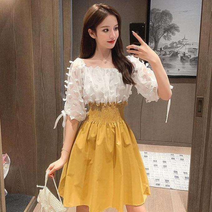 Promo COD MINI DRESS KOREA  D012 COD