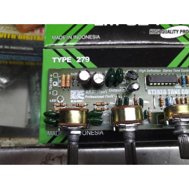 Tone control stereo ic lm324 ( 279 )