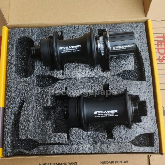 Hub freehub Roadbike centerlock TA HR360 Ratchet 36T strummer 24Hole