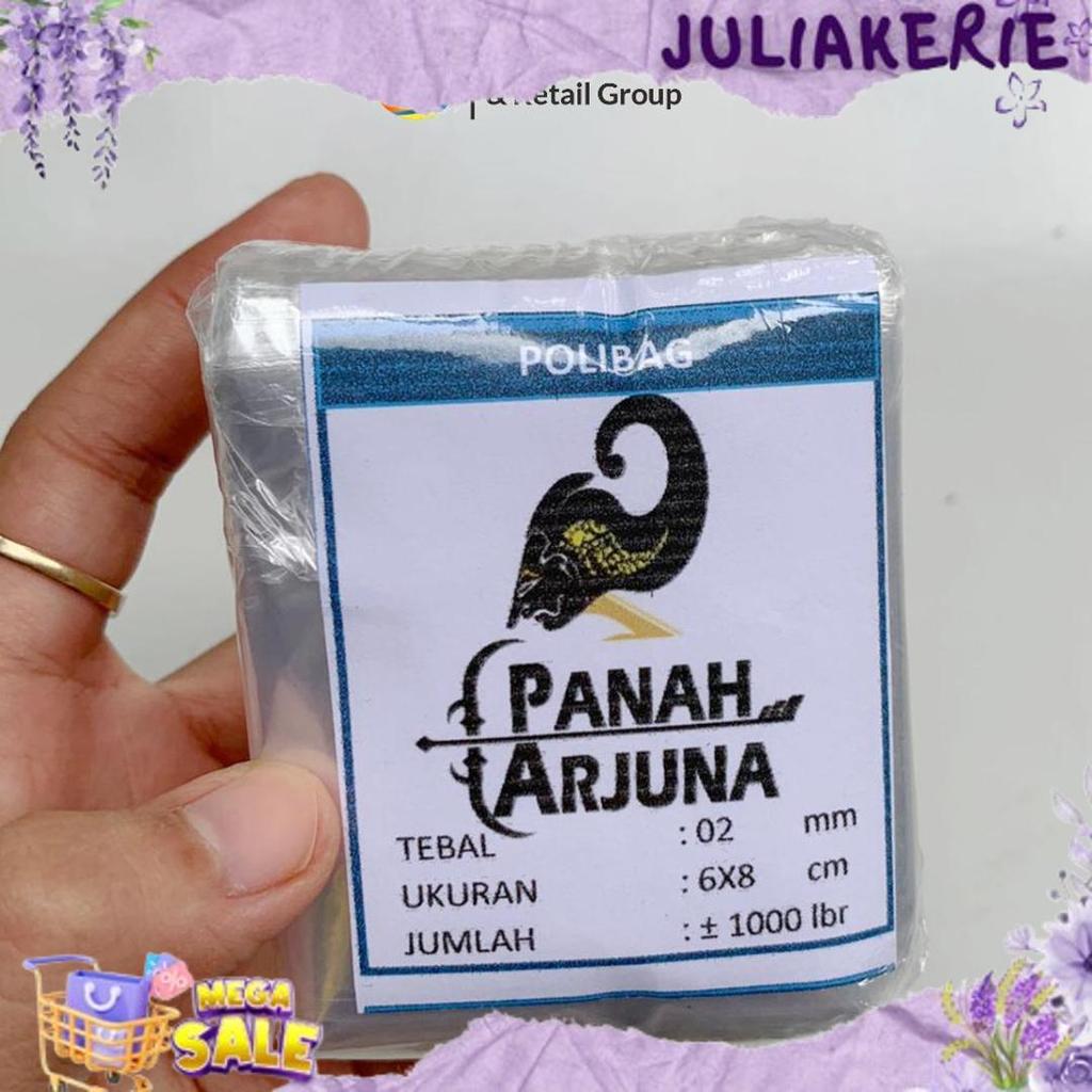 COD Polybag semai 6x7 plastik semai/polybag benih 1ikat= 1000pcs Polybag cabai