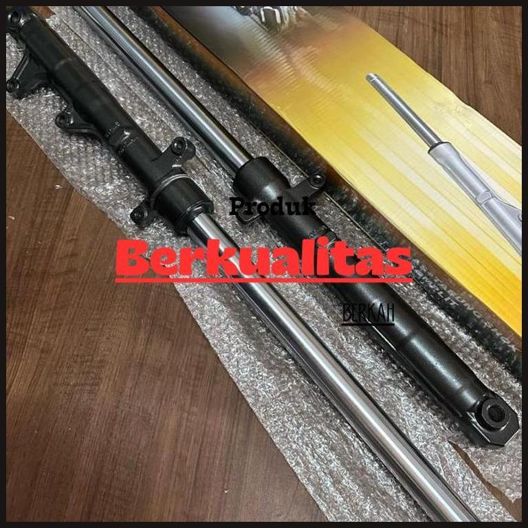 GASS. NAGOYA CB150 AS TABUNG DEPAN SHOCK ASSY SHOK SOK FRONT FORK COVER TUBE KIRI KANAN KIT SET KOMP