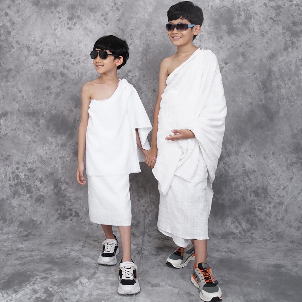 Kain Ihrom anak laki - laki/kain Ihrom TK/kain Ihrom SD/kain Ihrom SMP/bahan katun berkualitas