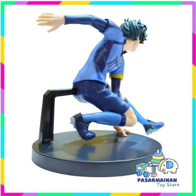 Figure Anime Blue Lock Itoshi Rin 10 Miniatur Pajangan