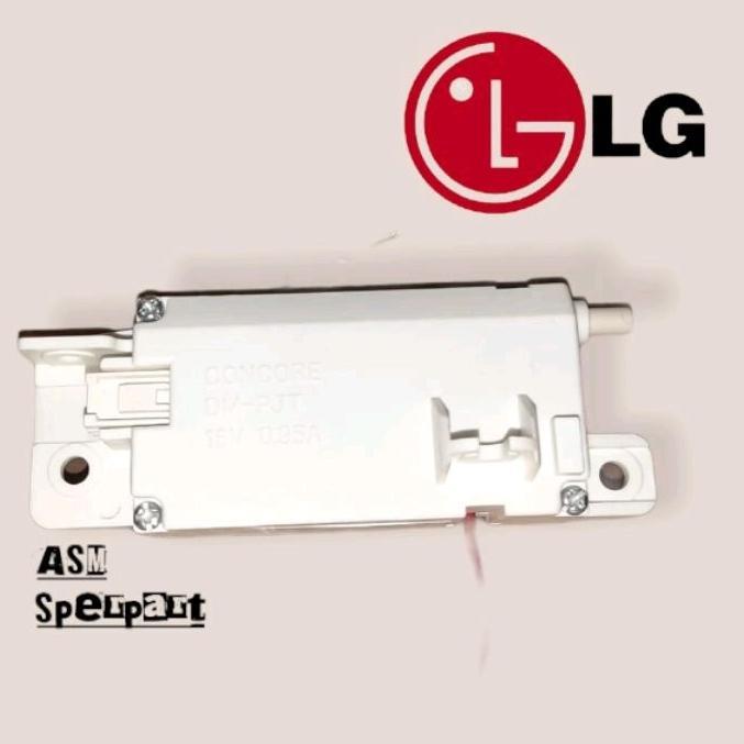Switch Lock Door Lock Pintu Mesin Cuci Top Loading LG Direct Drive Inverter WF-SA17HD6 Sparepart mes