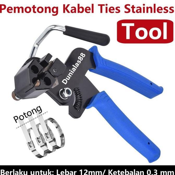 KIATO Pemotong Kabel Ties Stainless Tool Potong Stainless Kabel Ties