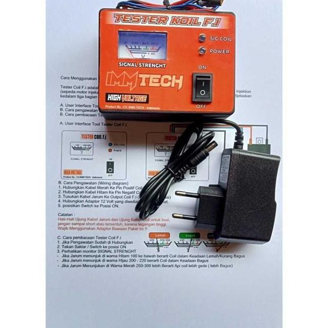 LIBARDIRT Alat Test Coil Sepeda Motor Injeksi