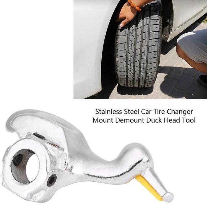 LIBARDIRT Alat Pengganti Ban Stainless Steel Mount Demount Kepala Bebek 30mm - Car, Roda