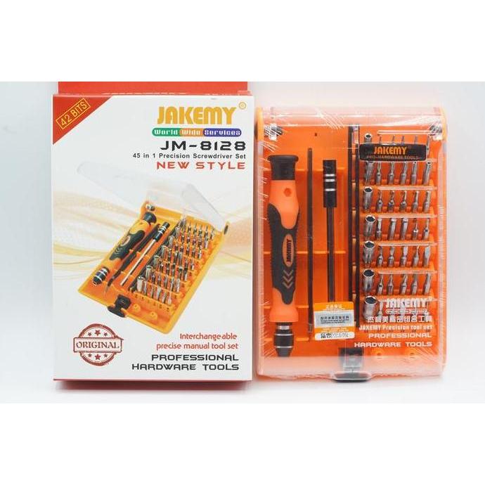 LIBARDIRT- JAKEMY JM-8128 45 in 1 Multi Purpose Precision ScrewDriver Set Repair