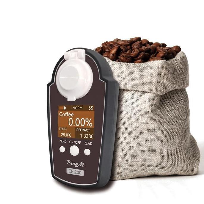 KEZOUKAKU- CF-200 Refraktometer Kopi Coffee Concentration Refractometer Density Coffee TDS Meter Cof