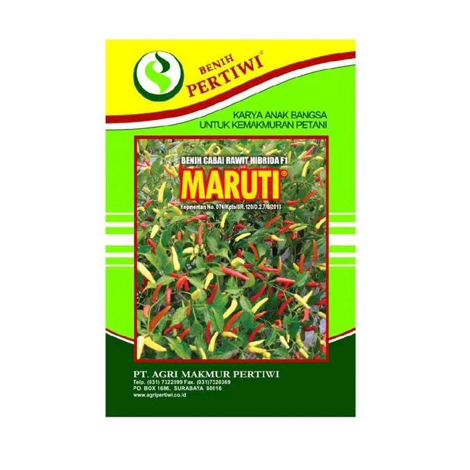 TERMURAH - Benih cabe rawit MARUTI F1 10 gram cabe rawit putih maruti 10gr Tanaman