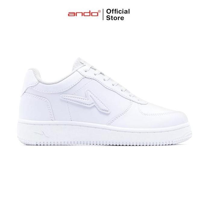 Ando Official Sepatu Sneakers Tricks Pria Dewasa - Putih MS