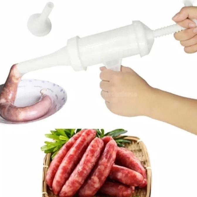 Sosis Filler Manual Alat bantu adonan sosis alat pengisi sosis pencetak sosis manual bahan plastik
