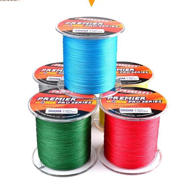 Benang Tali Senar Pancing Pe 4 300M 0.14 0.23 0.33Mm Ter
