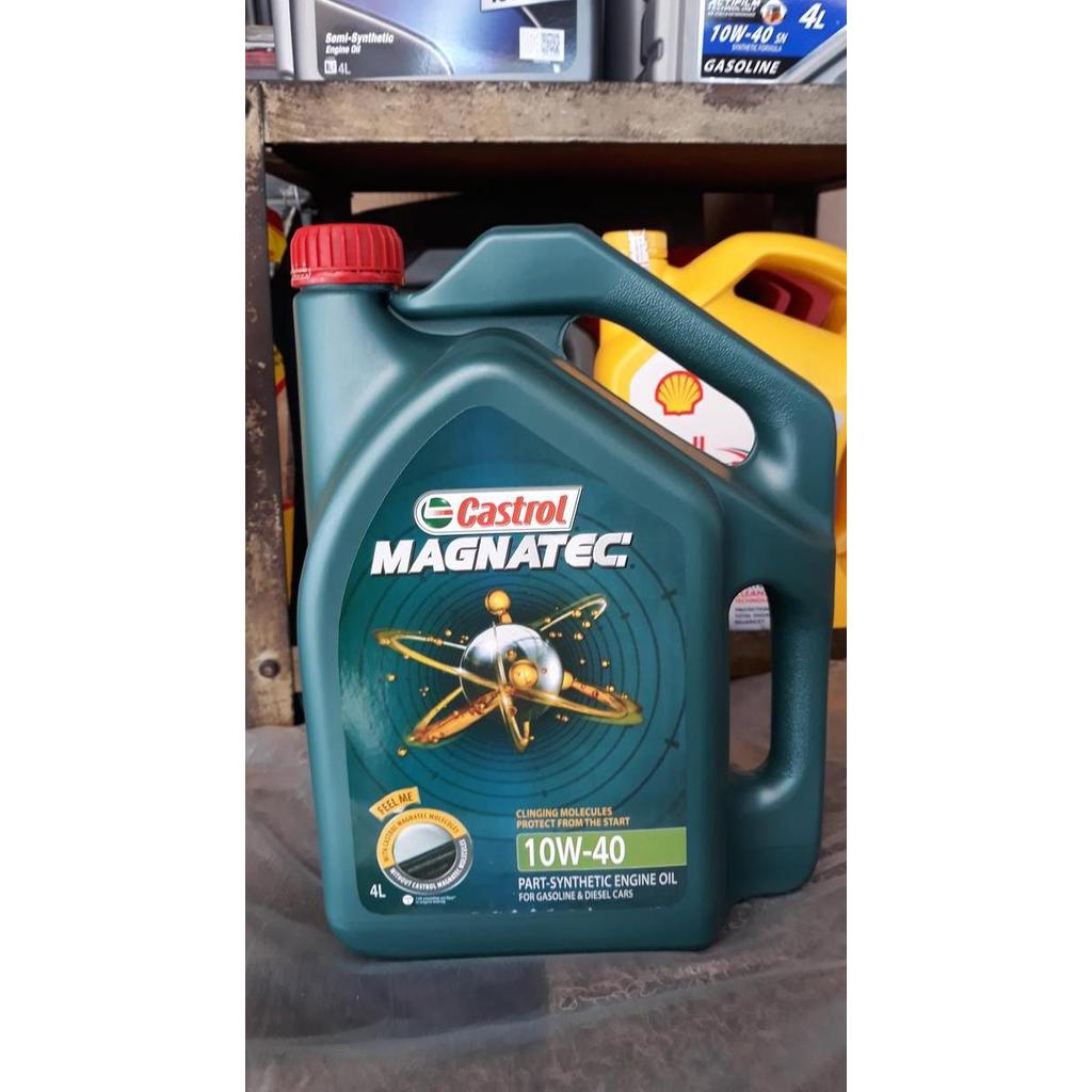 Oli Mobil Castrol Magnatec 10W - 40 4L