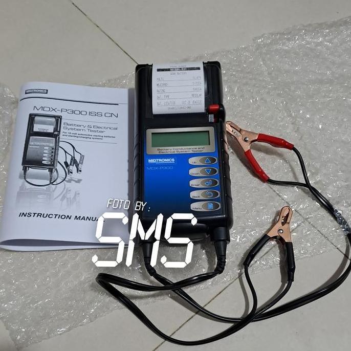 MIDTRONICS mdx p300 battery tester (ready stock langsung kirim)