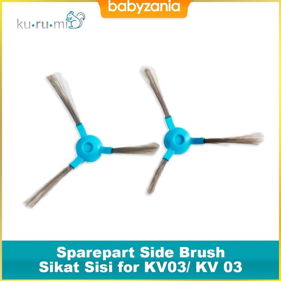 Kurumi Sparepart Side Brush Sikat Sisi for KV03/ KV 03 penyedot debu