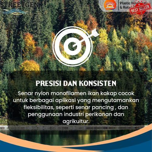 New Senar Cap Ikan Kakap  Ukuran 1000 (70)  per Roll /Tali Senar Pancing / Senar Layangan